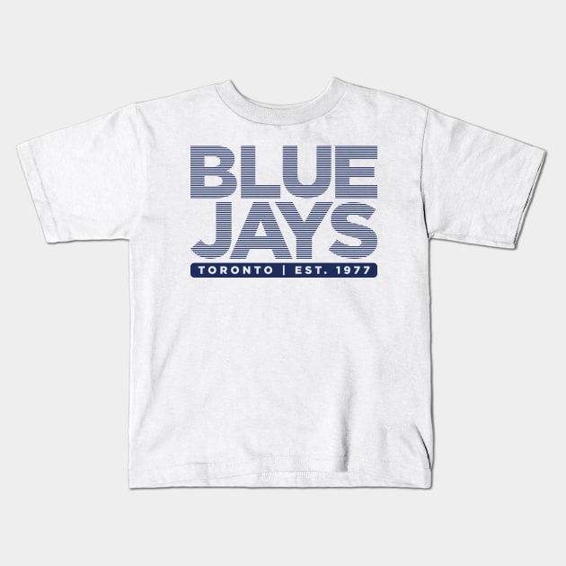 Blue Jays #2 Kids T-Shirt by HooPet